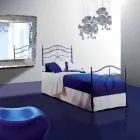 سرير فردي من الحديد المطاوع كاسيوبيا Viadurini