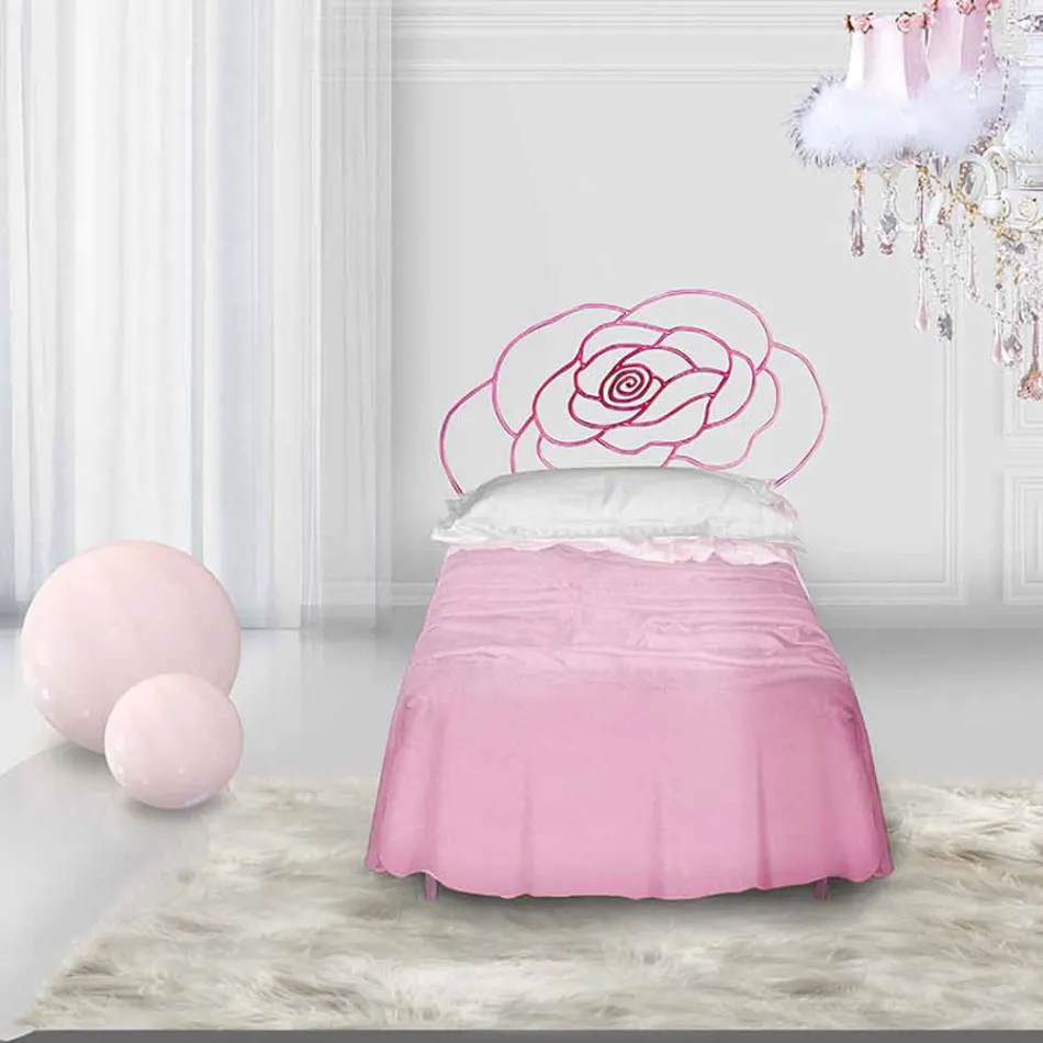 سرير فردي من الحديد المطاوع سنتورو Viadurini