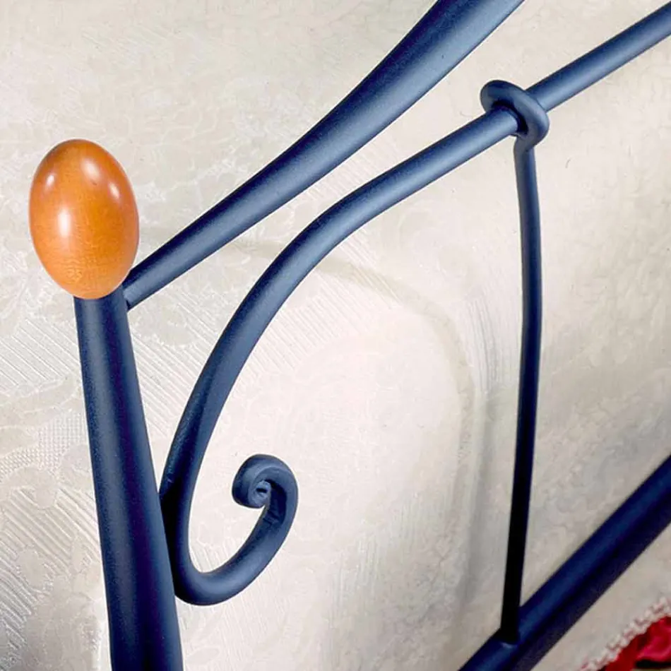 سرير فردي من الحديد المطاوع داليا Viadurini