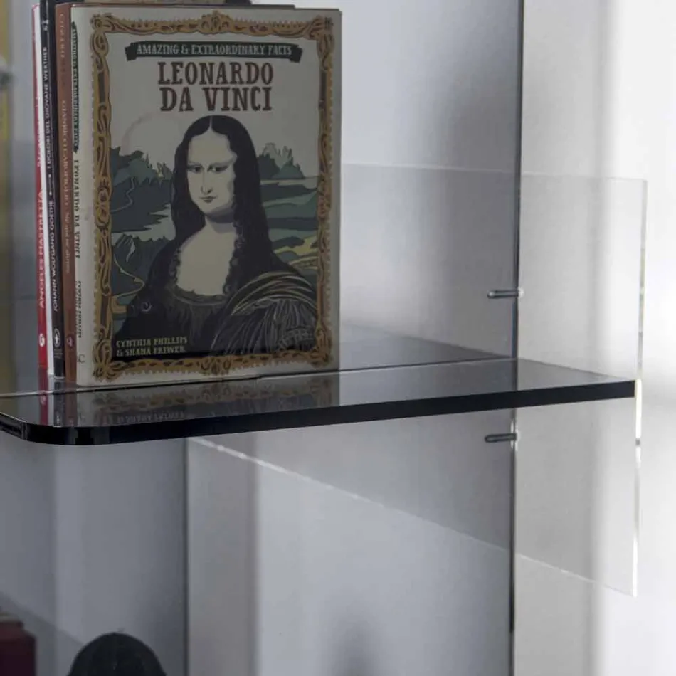 تصميم معاصر معلق على الحائط من زجاج شبكي سمالتو Sfera4 Viadurini