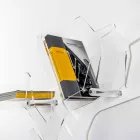 رف حائط أبيض معاصر من كارول، صنع في إيطاليا Viadurini