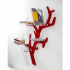 غطاء حائط بتصميم أحمر معاصر لكارول، صنع في إيطاليا Viadurini