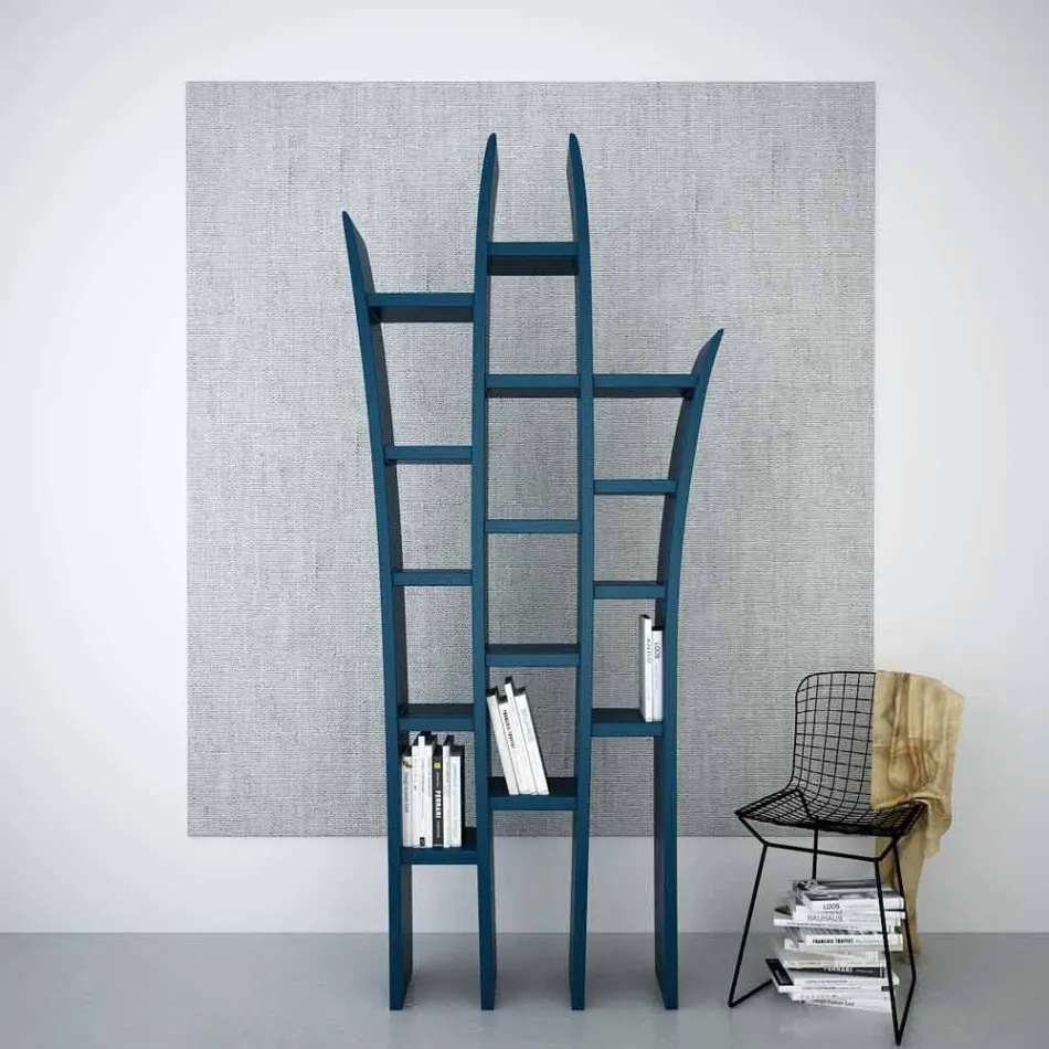 مكتبة أرضية بتصميم حديث من هيربا صنع في إيطاليا Viadurini