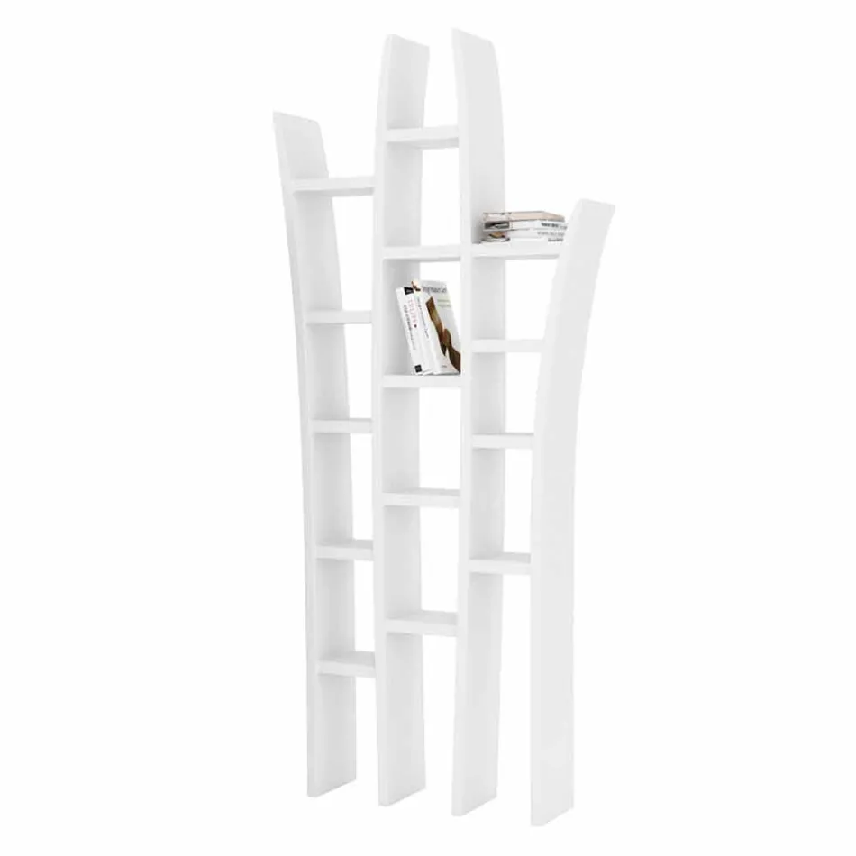 مكتبة أرضية بتصميم حديث من هيربا صنع في إيطاليا Viadurini