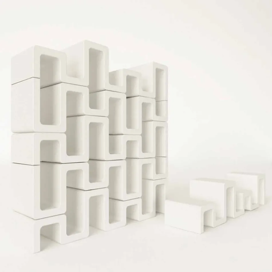 تصميم مكتبة سيسم الحديثة المصنوعة في إيطاليا Viadurini