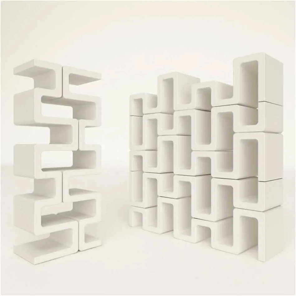 تصميم مكتبة سيسم الحديثة المصنوعة في إيطاليا Viadurini