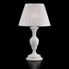 مصباح خشبي مع غطاء مصباح مصنوع في إيطاليا لتزيين الديكور الداخلي - فلورنسا Viadurini