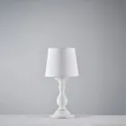 مصباح خشبي مع غطاء مصباح مصنوع في إيطاليا لتزيين الديكور الداخلي - سيينا Viadurini