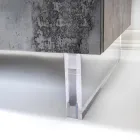 خزانة جانبية بثلاثة أبواب من الميلامين وأقدام من البليكسي جلاس، صنع في إيطاليا - ميكي ماوس Viadurini