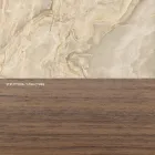 خزانة جانبية بأبواب تفتح بالدفع والسحب مصنوعة من خشب اللوح الخشبي، صنع في إيطاليا - ساليرنو Viadurini