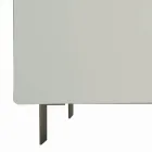 خزانة جانبية بهيكل وأبواب من خشب إم دي إف بقاعدة بطول 4 أقدام، صنع في إيطاليا - مرجاني Viadurini