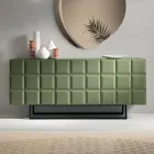 خزانة جانبية داخلية بثلاثة أبواب منقوشة، صنع في إيطاليا - إليزابيتا Viadurini