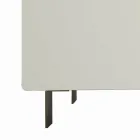 خزانة جانبية لغرفة المعيشة مصنوعة من خشب MDF مع دعامة رباعية الأرجل، صنع في إيطاليا - تيريسينا Viadurini