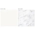 خزانة جانبية لغرفة المعيشة بثلاثة أبواب من رخام كارارا، صنع في إيطاليا - فين Viadurini