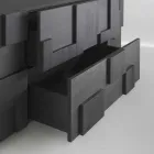 تصميم خشب الصنوبر المصقول المعالج حراريًا من أزاليا Viadurini