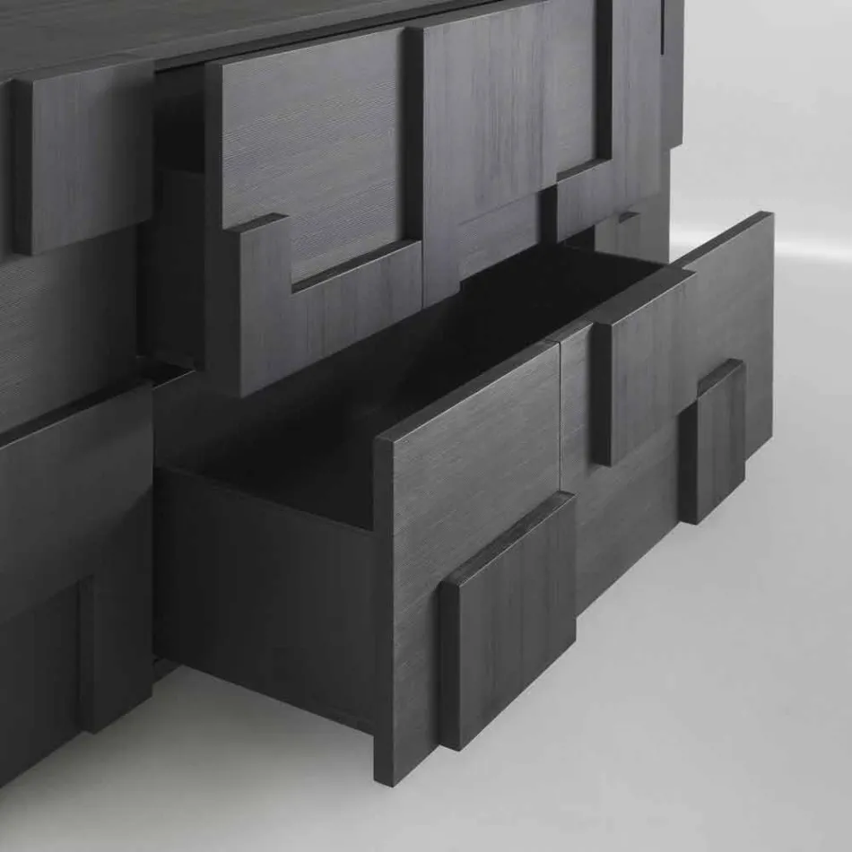 تصميم خشب الصنوبر المصقول المعالج حراريًا من أزاليا Viadurini