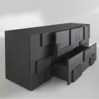 تصميم خشب الصنوبر المصقول المعالج حراريًا من أزاليا Viadurini