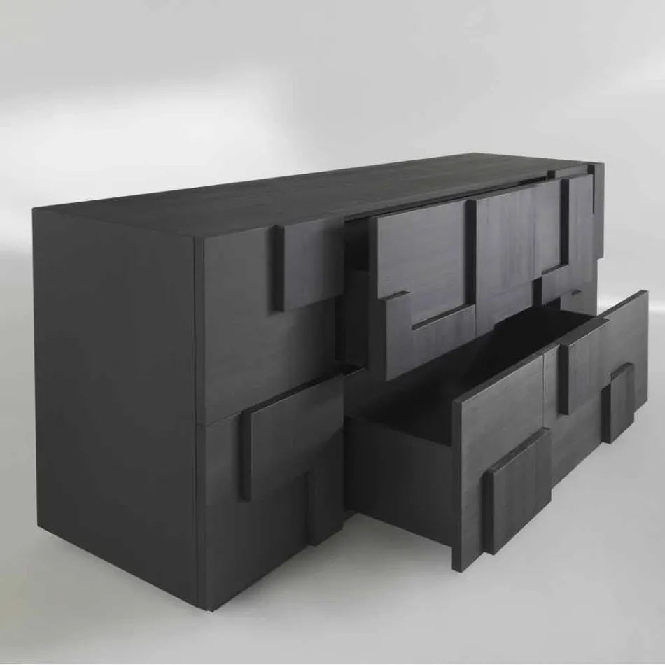 تصميم خشب الصنوبر المصقول المعالج حراريًا من أزاليا Viadurini