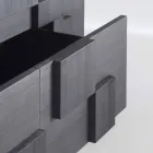 تصميم خشب الصنوبر المصقول المعالج حراريًا من أزاليا Viadurini