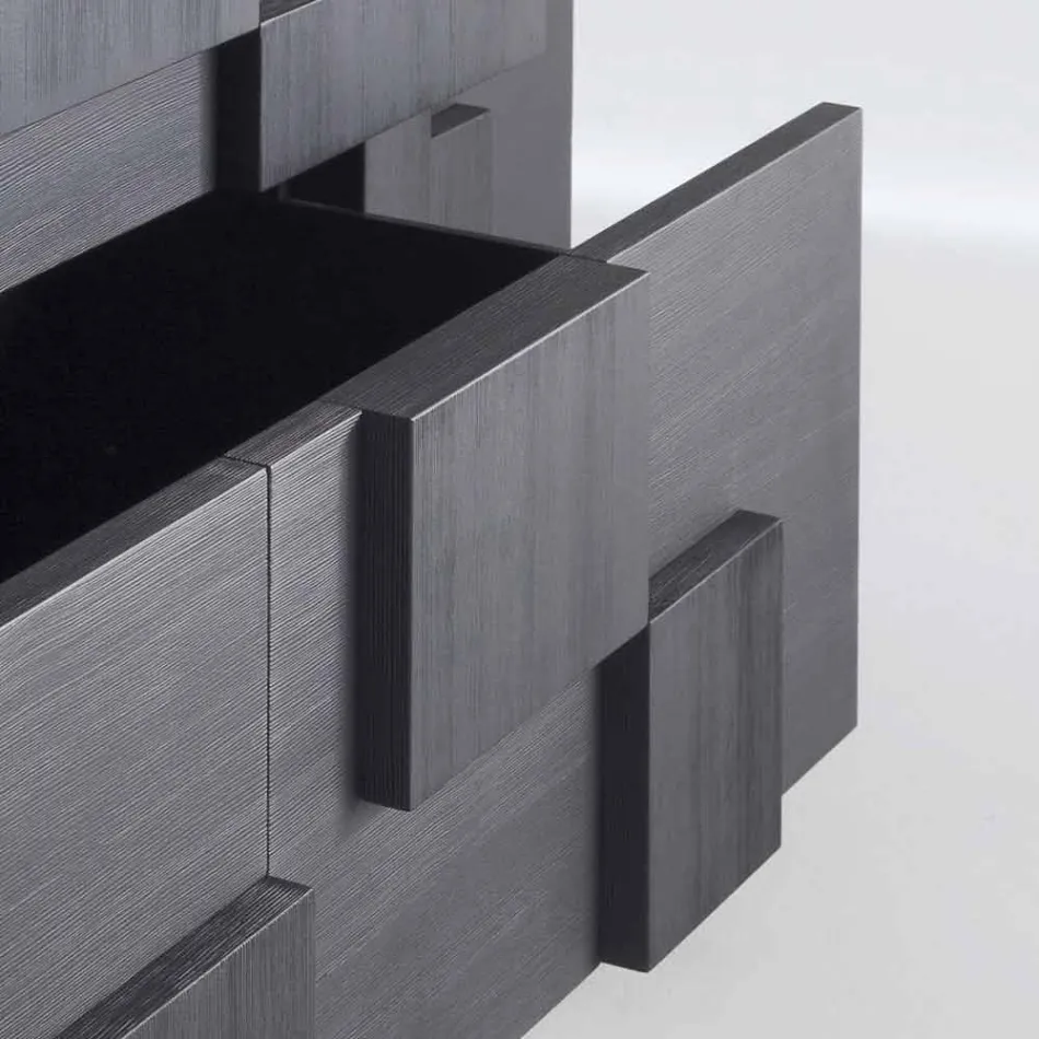 تصميم خشب الصنوبر المصقول المعالج حراريًا من أزاليا Viadurini