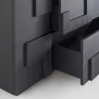 تصميم خشب الصنوبر المصقول المعالج حراريًا من أزاليا Viadurini