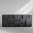 تصميم خشب الصنوبر المصقول المعالج حراريًا من أزاليا Viadurini