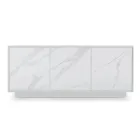 خزانة جانبية خشبية ذات بابين أو ثلاثة أبواب من صفائح HPL، صنع في إيطاليا - فيورينزا Viadurini