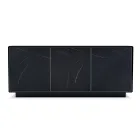 خزانة جانبية خشبية ذات بابين أو ثلاثة أبواب من صفائح HPL، صنع في إيطاليا - فيورينزا Viadurini