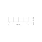 خزانة جانبية من خشب الدردار مصنوعة يدويًا في إيطاليا - رائعة Viadurini