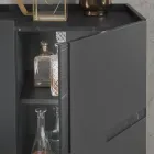 ماديا مصنوعة من الميلامين والخشب المضغوط متوسط الكثافة مع حشوات من اللامينيت، صنع في إيطاليا - غورديتا Viadurini