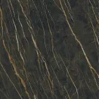 خزانة جانبية حديثة بعجلات من الزجاج المدخن وسطح من السيراميك، صنع في إيطاليا - سيوكا Viadurini