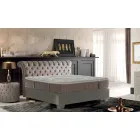 مرتبة ميموري فيتامينيك مزدوجة ارتفاع 25 سم صنع في إيطاليا - برتقالي Viadurini