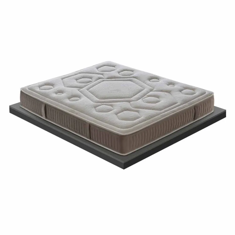 مرتبة فردية من ميموري فيتامينيك ارتفاع 25 سم صنع في إيطاليا - برتقالي Viadurini