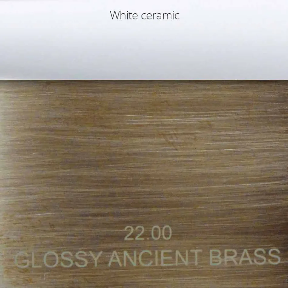 خلاط كلاسيكي لحوض الاستحمام الأرضي مصنوع من النحاس الإيطالي - بانيكو Viadurini