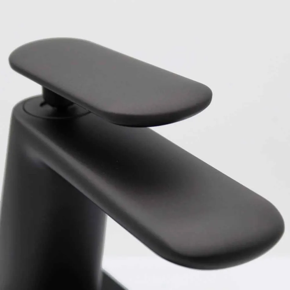 خلاط حوض غسيل بتصميم من الكروم أو النحاس الملون، صنع في إيطاليا - داينمو Viadurini