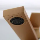 خلاط حوض عصري بتصميم مربع من الكروم أو النحاس الملون - زاغو Viadurini