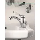 خلاط حوض نحاسي كلاسيكي مصنوع يدويًا مع رافعة - نوريانا Viadurini