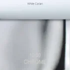 خلاط حديث من النحاس الملون أو الكروم بتصميم إيطالي الصنع - سيرجيو Viadurini