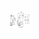 خلاط بيديه عالي الدوران بتصميم إيطالي الصنع للبيديه - بانيلا Viadurini