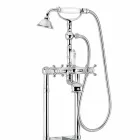 خلاط حوض استحمام كلاسيكي من النحاس الإيطالي - Eripio Viadurini