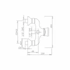 خلاط دش خارجي بتصميم نحاسي مصنوع في إيطاليا - نينو Viadurini