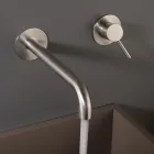 خلاط حوض مدمج من الفولاذ المقاوم للصدأ AISI 316L - Artigli Viadurini