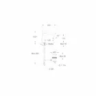 خلاط حوض حمام نحاسي حديث، صنع في إيطاليا - بيسوغو Viadurini