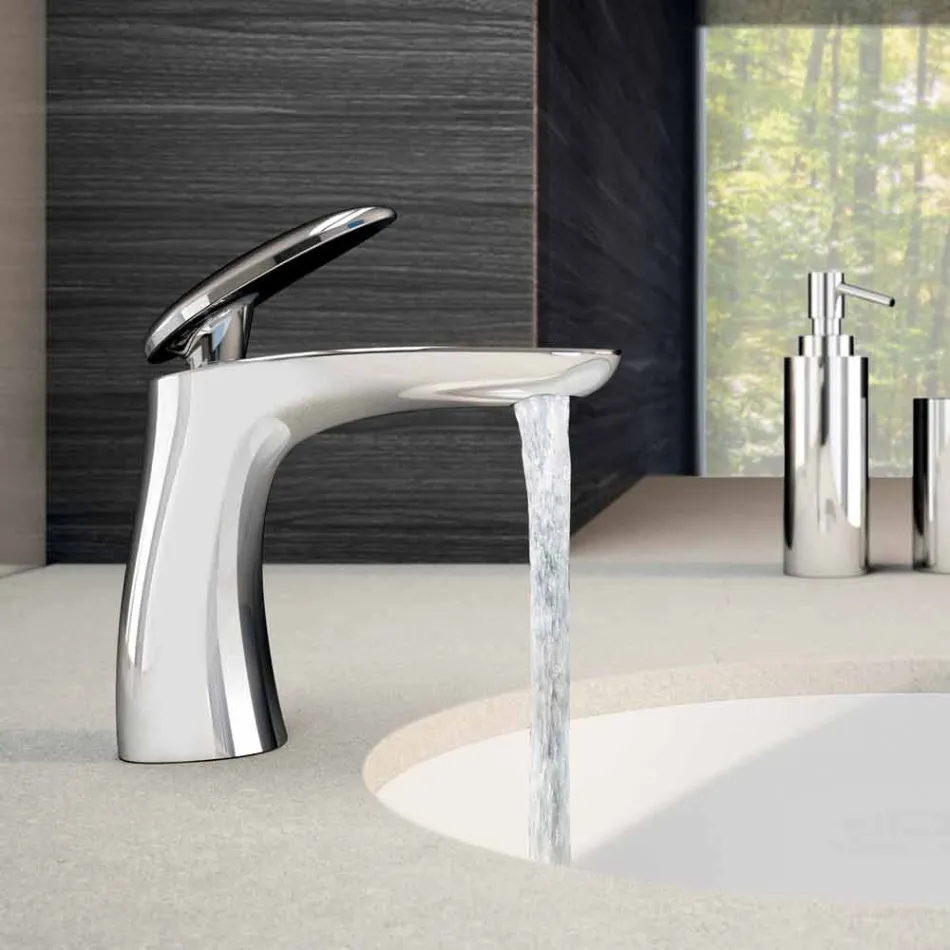 خلاط حوض من النحاس والكروم صنع في إيطاليا - فيليبو Viadurini