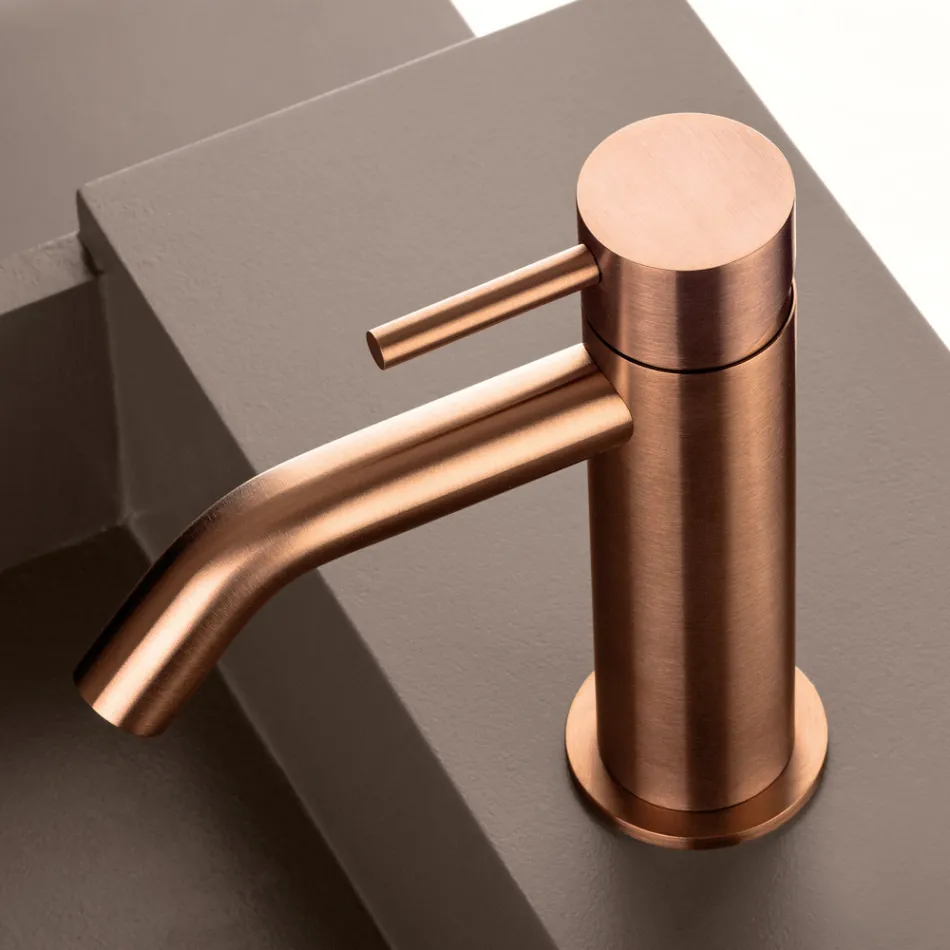 صنبور خلاط حوض من الفولاذ المقاوم للصدأ AISI 316L بدون نفايات - Artigli Viadurini