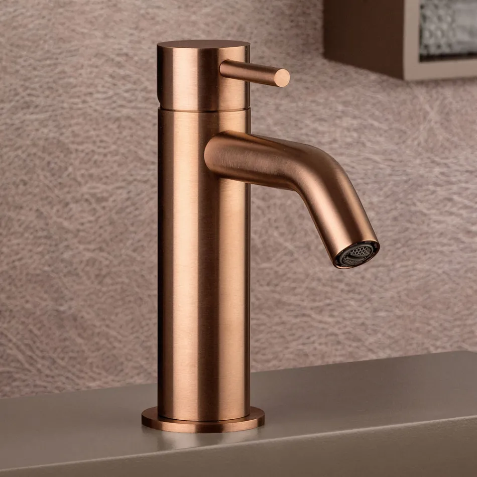 صنبور خلاط حوض من الفولاذ المقاوم للصدأ AISI 316L بدون نفايات - Artigli Viadurini