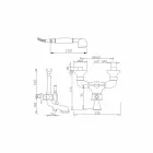 خلاط حمام خارجي من النحاس صنع في إيطاليا - نينو Viadurini