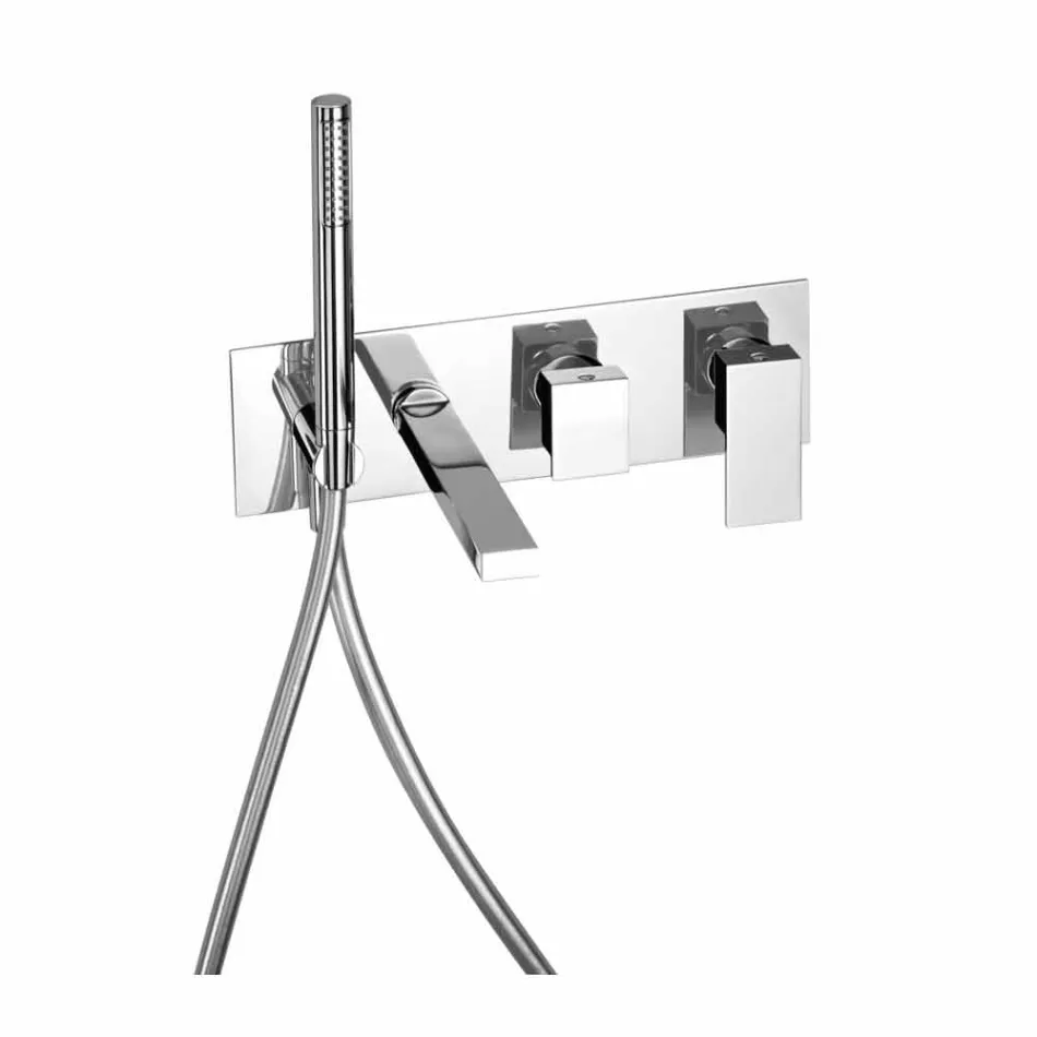 خلاط حمام مدمج مع محول صنع في إيطاليا - بانيلا Viadurini