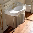 خزانة ذات بابين وسلة مطلية بالورنيش اللامع، صنع في إيطاليا - كاندي Viadurini