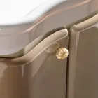 خزانة ذات بابين وسلة مطلية بالورنيش اللامع، صنع في إيطاليا - كاندي Viadurini